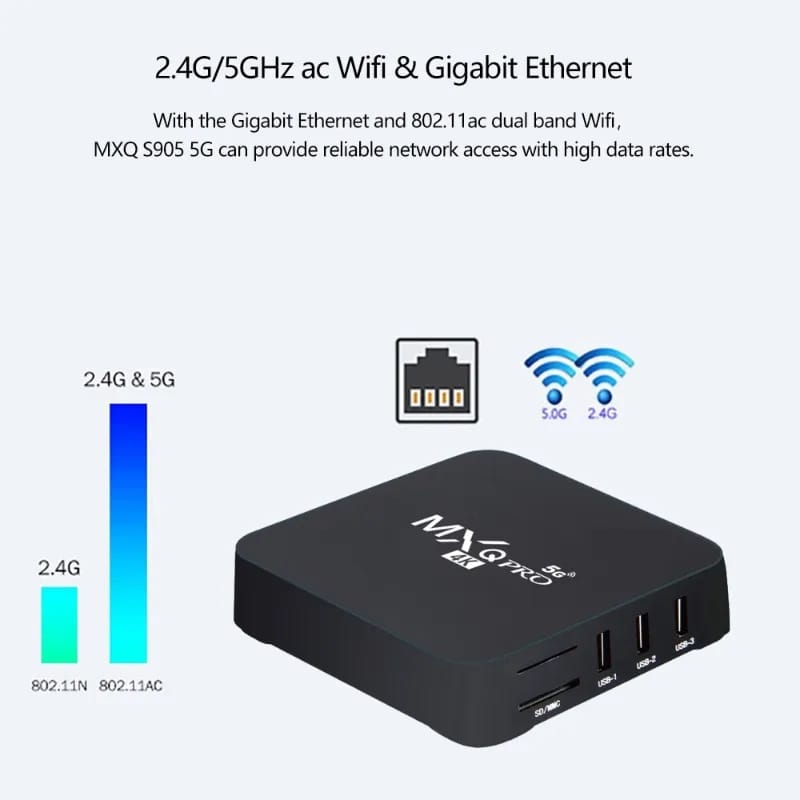 TV BOX MXQ PRO 4K