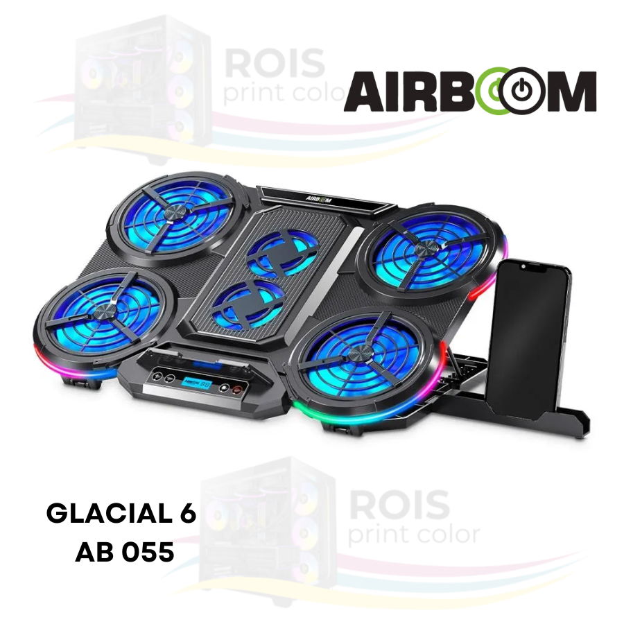 Cooler Gamer Para PC Glacial 6 | Ventiladores RGB