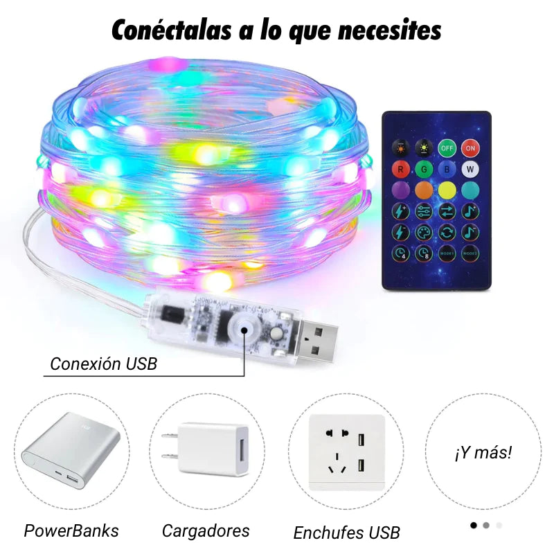 LUCES NAVIDEÑAS RGB |Ilumina tu Navidad