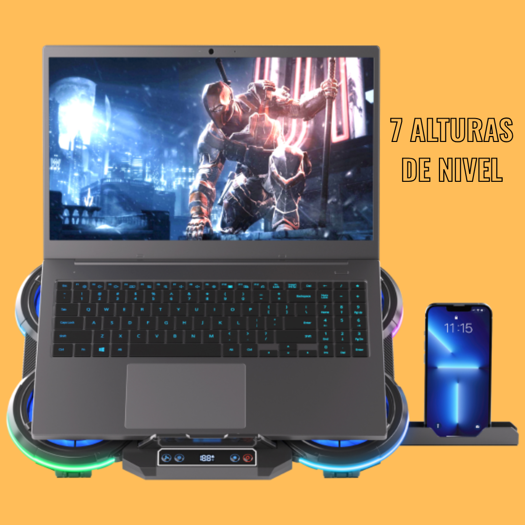 Cooler Gamer Para PC Glacial 6 | Ventiladores RGB