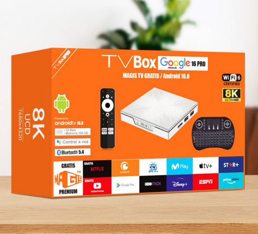 TV BOX GOOGLE 16 PRO