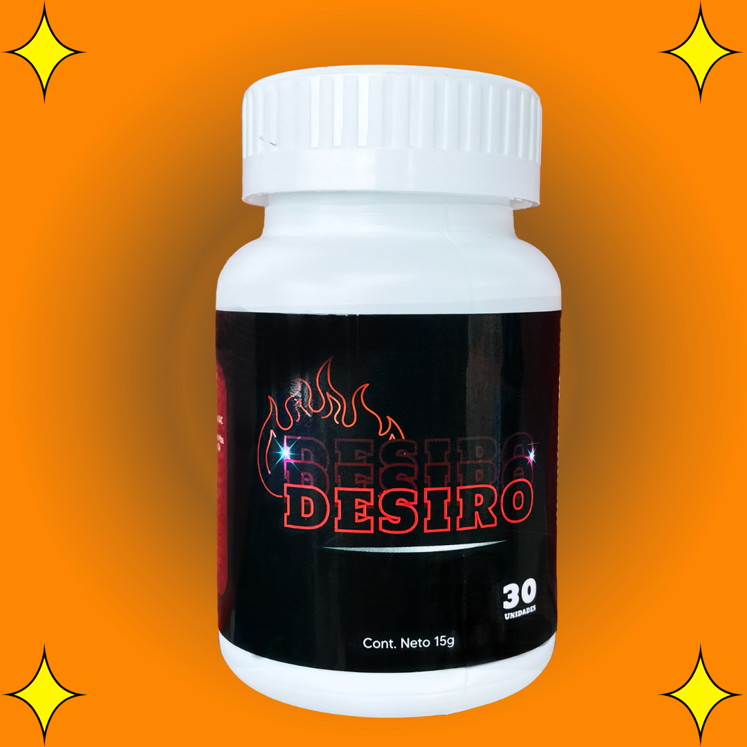 DESIRO Vital+ | Despierta tu Energía y Potencia Sexual al Máximo
