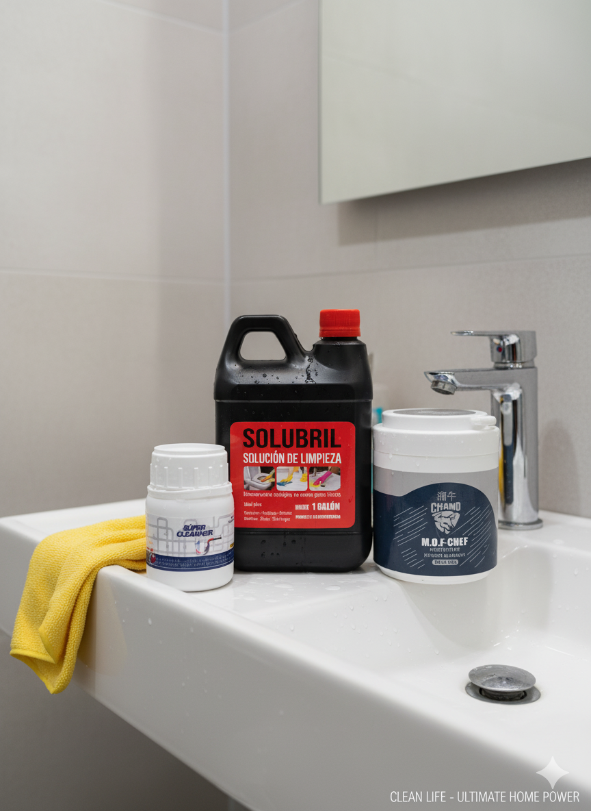 COMBO LIMPIEZA- CHANO , SOLUBRIL Y DESATORADOR